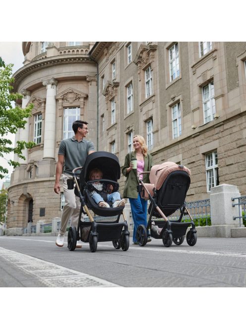 Kinderkraft babakocsi többfunkciós Moov2 3in1 átalakítós Moonlight szürke