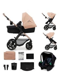   Kinderkraft babakocsi többfunkciós Moov2 3in1 átalakítós Sand bézs