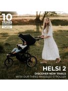 Kinderkraft babakocsi minden terepre Helsi 2 fekete