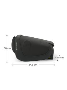   Kinderkraft gyerekülés Unity 2 i-Size Isofix 100-150cm fekete