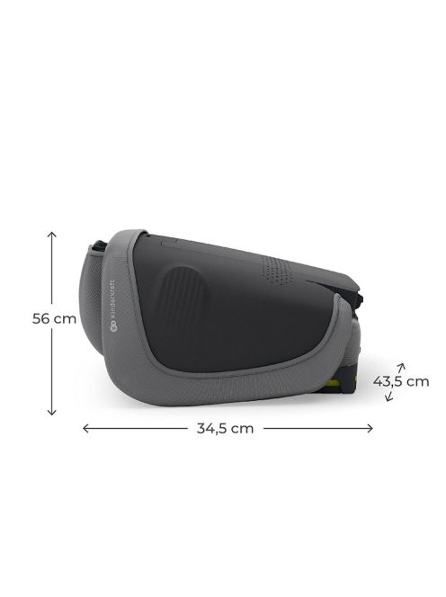 Kinderkraft gyerekülés Unity 2 i-Size Isofix 100-150cm szürke