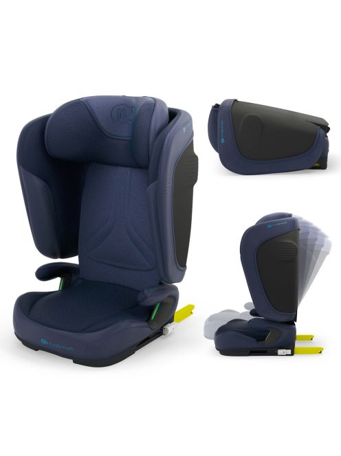 Kinderkraft gyerekülés Unity 2 i-Size Isofix 100-150cm navy