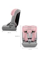 Kinderkraft gyerekülés ülésmagasító I-COMFY i-Size 76-150cm pink