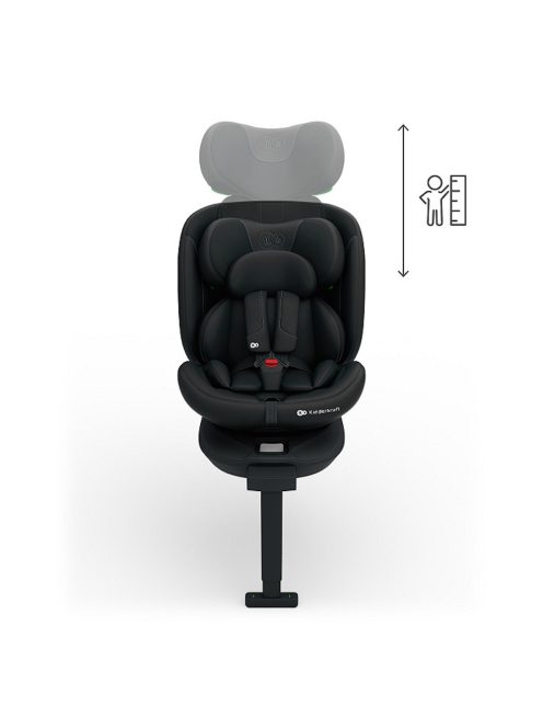 Kinderkraft gyerekülés I-360 Plus 2 i-Size Isofix 40-150cm fekete