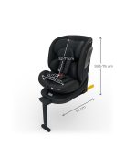 Kinderkraft gyerekülés I-360 Plus 2 i-Size Isofix 40-150cm fekete