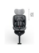 Kinderkraft gyerekülés I-360 Plus 2 i-Size Isofix 40-150cm szürke