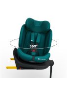 Kinderkraft gyerekülés I-360 Plus 2 i-Size Isofix 40-150cm zöld