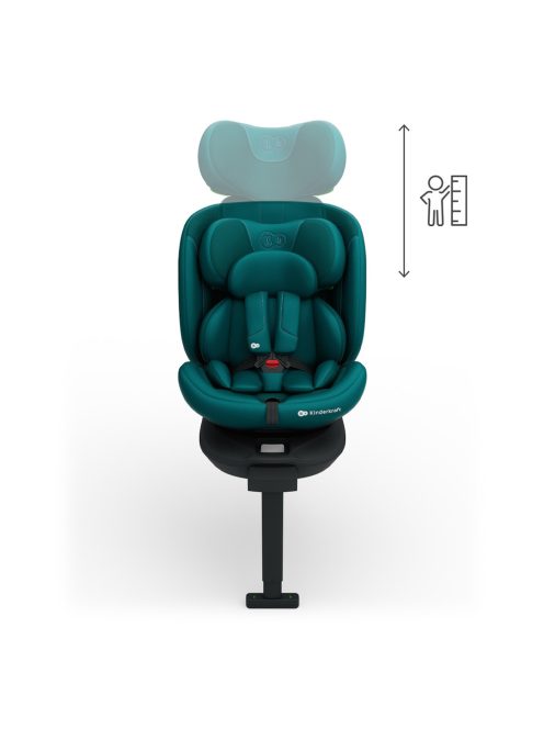 Kinderkraft gyerekülés I-360 Plus 2 i-Size Isofix 40-150cm zöld