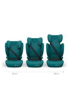   Kinderkraft gyerekülés Junior Fix 2 PLUS i-Size Isofix 100-150cm zöld