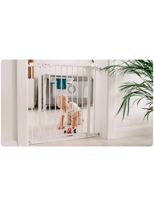 Lionelo ajtórács fém Truus 75-105 cm szürke