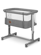 Lionelo babaöböl bölcsõ babaágy Aurora 3in1  szürke concrete