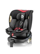 Lionelo gyerekülés Navy i-Size Isofix 360 fok 40-150 cm fekete-piros