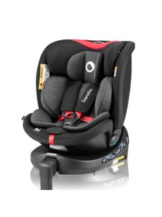   Lionelo gyerekülés Navy i-Size Isofix 360 fok 40-150 cm fekete-piros