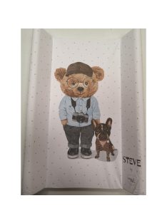   Ceba pelenkázó lap merev 2 oldalú 50x70cm COMFORT Fluffy Puffy Steve