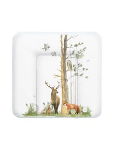 Ceba pelenkázó lap puha 75x72cm Basic Erdõ