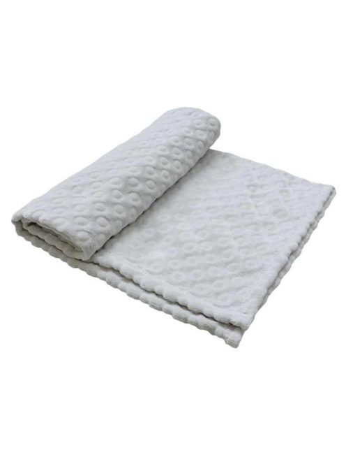 Vaganza takaró wellsoft dupla nyomott mintás 70x90cm Szürke