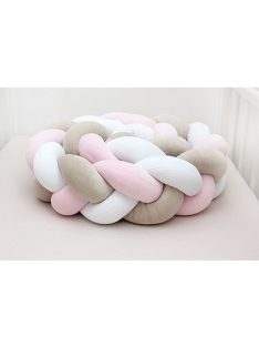   Scamp rácsvédõ fonott 180cm Fehér-Bézs-Rózsaszín RFT001 180CM