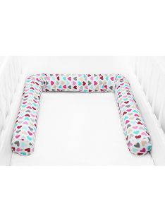   Scamp rácsvédõ hengerpárna 180cm Colorful Hearts BRVE018 180CM