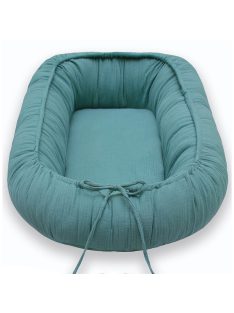 Scamp babafészek muszlin Emerald DBF001