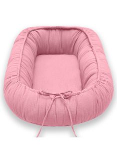 Scamp babafészek muszlin Salmon DBF005