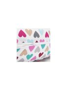 Scamp szoptatós párna univerzális pamut Colorful Heart SZPE161