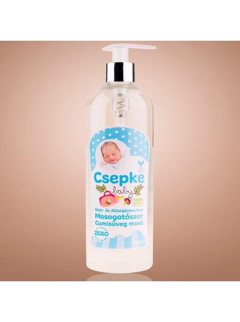 Csepke Baby mosogatószer és cumisüvegmosó - 500ml pumpás