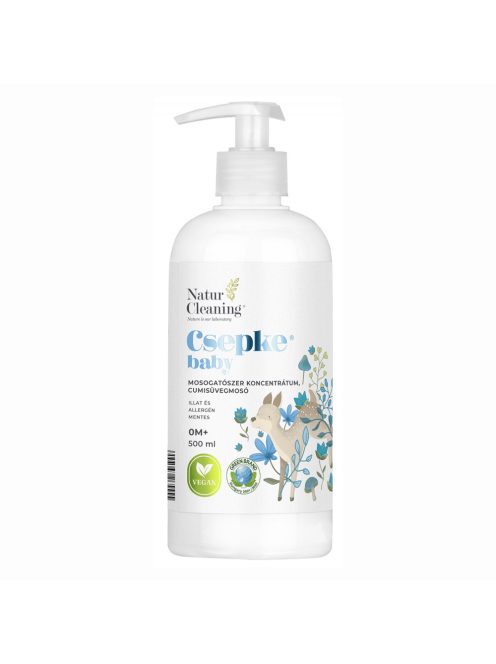 Csepke Baby mosogatószer és cumisüvegmosó - 500ml pumpás