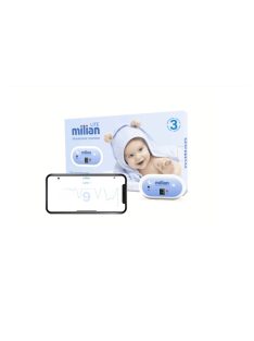 Milian légzésfigyelõ Lite Bluetooth 3db érzékelõlappal