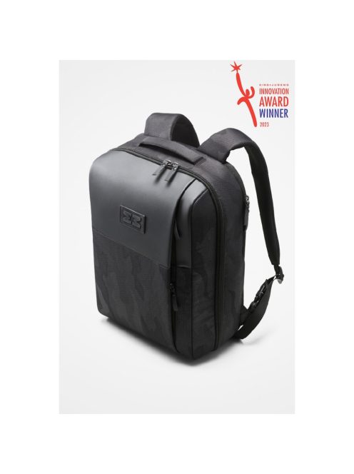 MiniMeis pelenkázó hátizsák és babarögzítõ hám étkezõszékhez Hero G5 Black