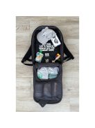 MiniMeis pelenkázó hátizsák és babarögzítõ hám étkezõszékhez Hero G5 Black