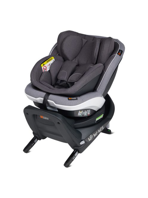 BeSafe gyerekülés iZi Twist B I-Size ISOfix 40-105 cm Metallic Mélange