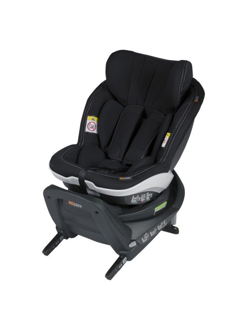 BeSafe gyerekülés iZi Turn i-Size ISOfix 61-105 cm Fresh Black Cab