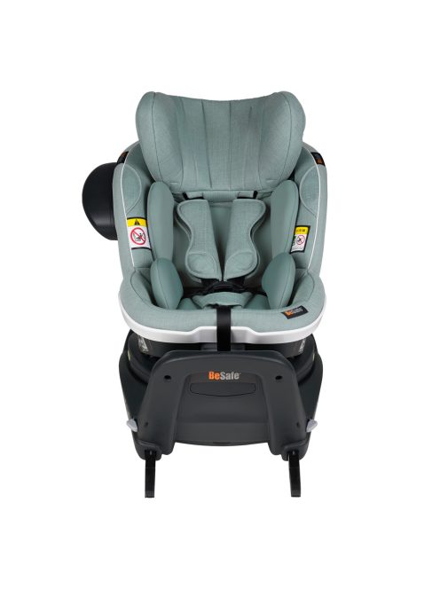 BeSafe gyerekülés iZi Turn i-Size ISOfix 61-105 cm Sea Green Mélange