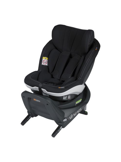 BeSafe gyerekülés iZi Twist I-Size ISOfix 61-105 cm Premium Car Interior Black