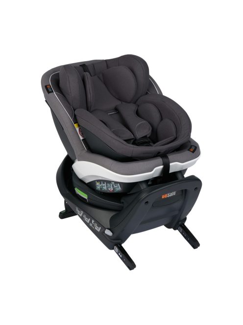 BeSafe gyerekülés iZi Turn B i-Size ISOfix 40-105 cm Metallic Melange