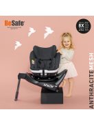 BeSafe gyerekülés iZi Turn i-Size ISOfix 61-105 cm Anthracite Mesh