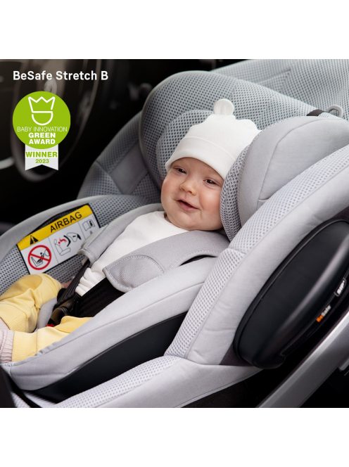 BeSafe gyerekülés Stretch B I-Size 40-125 cm Fresh Black Cab