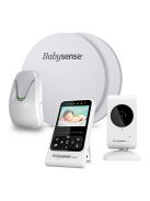 Babysense légzésfigyelõ 7 és kamerás bébiõr V24