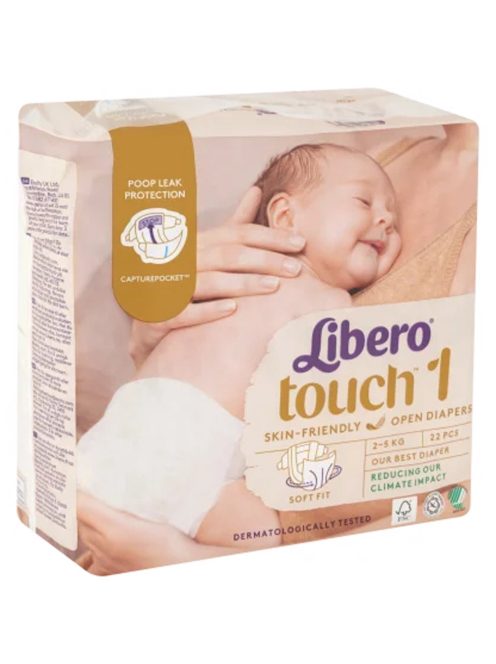 Libero Touch 1 pelenka 2-5 kg 22db