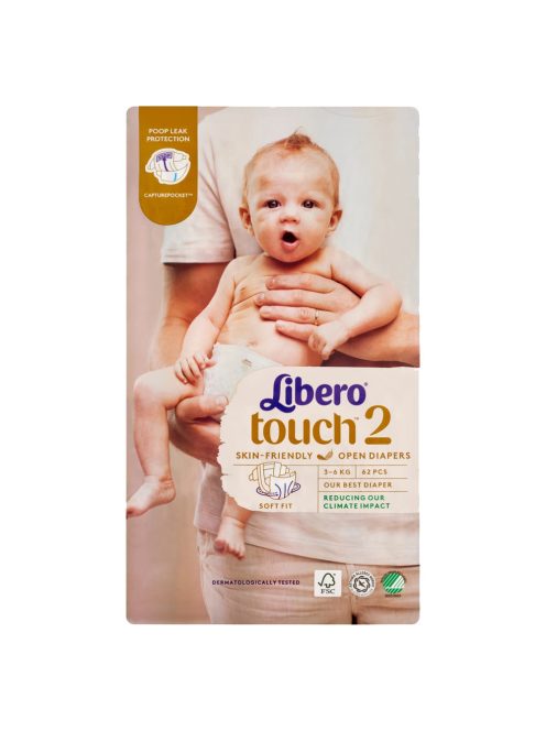 Libero Touch 2 pelenka 3-6 kg 62db