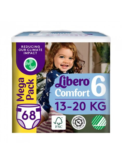 Libero Comfort 6 Mega Pack 13-20kg 68db