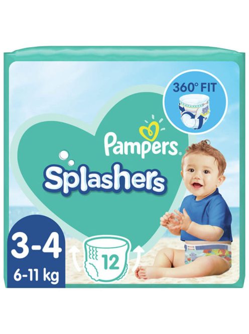 Pampers úszópelenka Splashers 3-4 12db 6-11kg