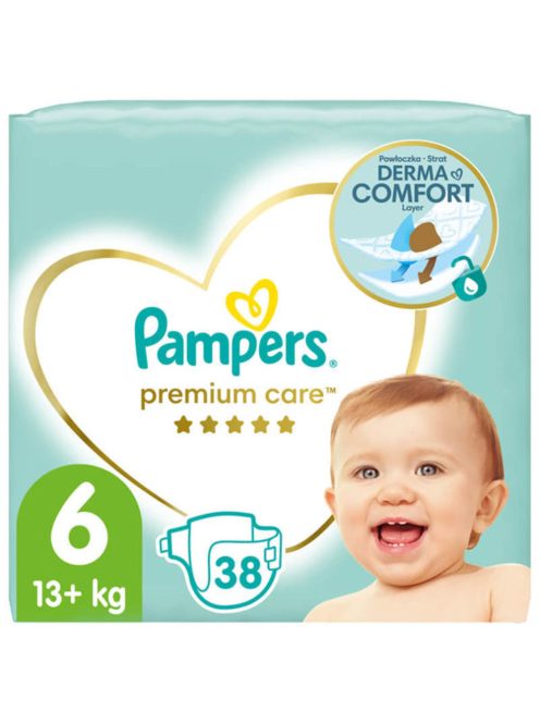 Pampers Premium Care 6 pelenka 13kg-> 38db