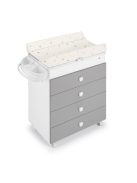 CAM fürdetõszekrény Asia bianca-grigi C918006-C270