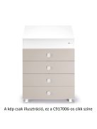 CAM fürdetõszekrény Asia bianca-grigi C918006-C270