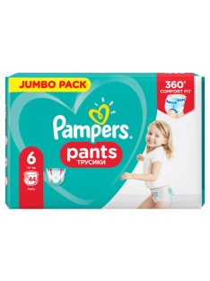 Pampers Pants 6 Jumbo Pack bugyipelenka XL 15kg< 44db