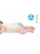 J Bimbi kombidressz 0-36 hó biopamut Summer Whale 12380