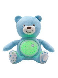   Chicco Baby Bear plüss maci projektorvetítö és éjszakai lámpa kék