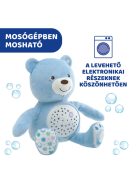 Chicco Baby Bear plüss maci projektorvetítö és éjszakai lámpa kék