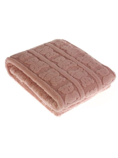 Gamberritos takaró wellsoft macis 80x110cm rózsaszín 10973